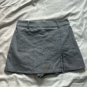 Pacsun LA Hearts Gingham Skort